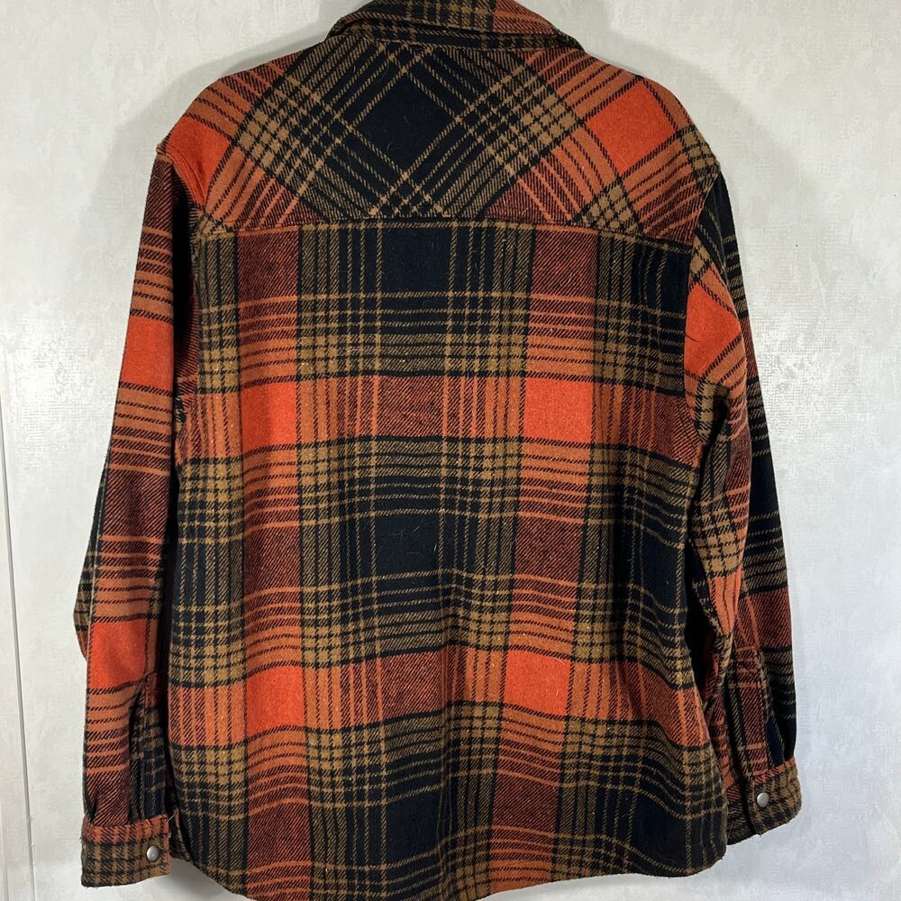 Home Free Flannel Men's Jacket Shirt Arizona AZ Coat Size L - Picture 4 of 6